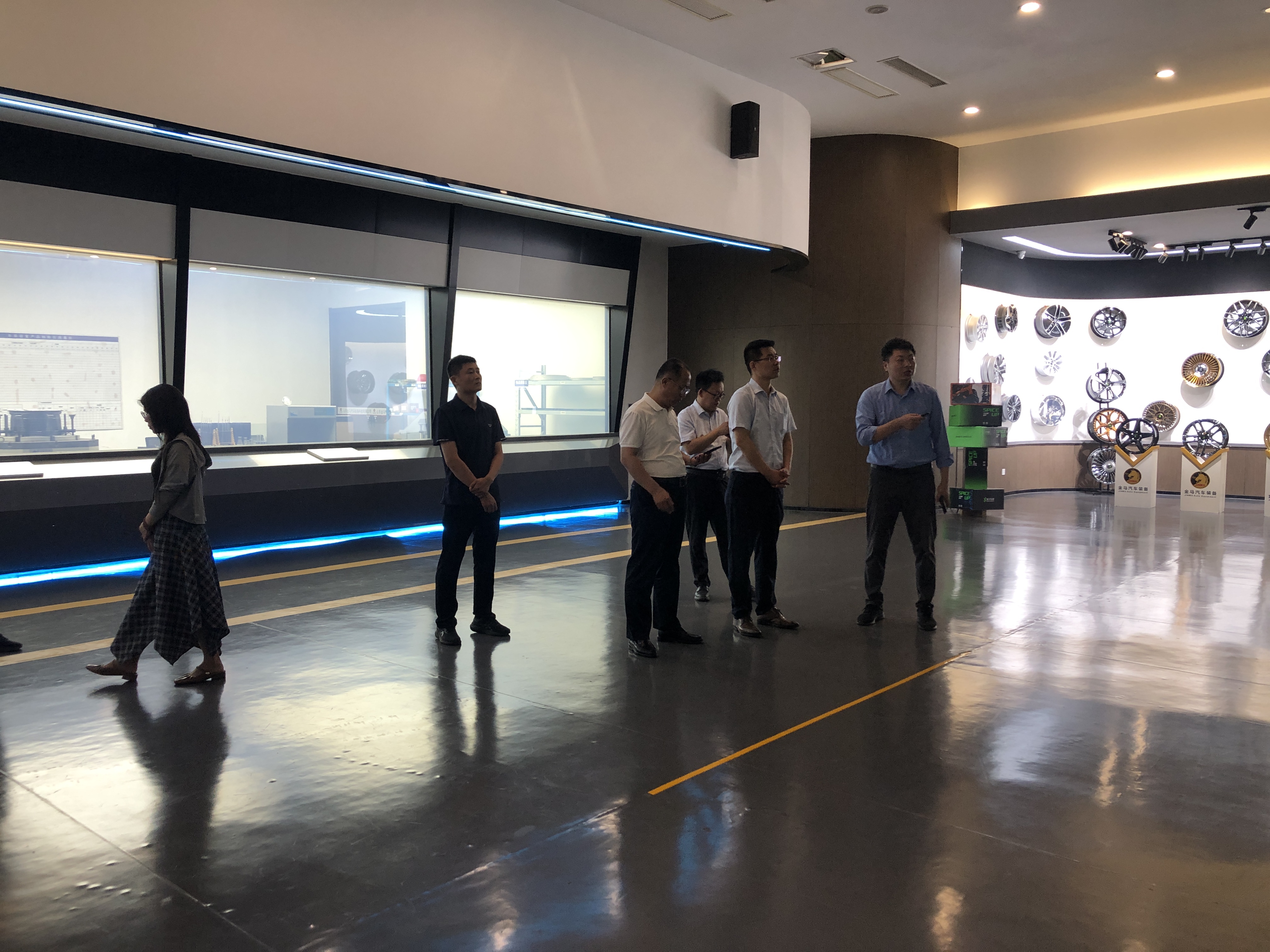  中国汽研后市场事业部来山东金马考察(图1)